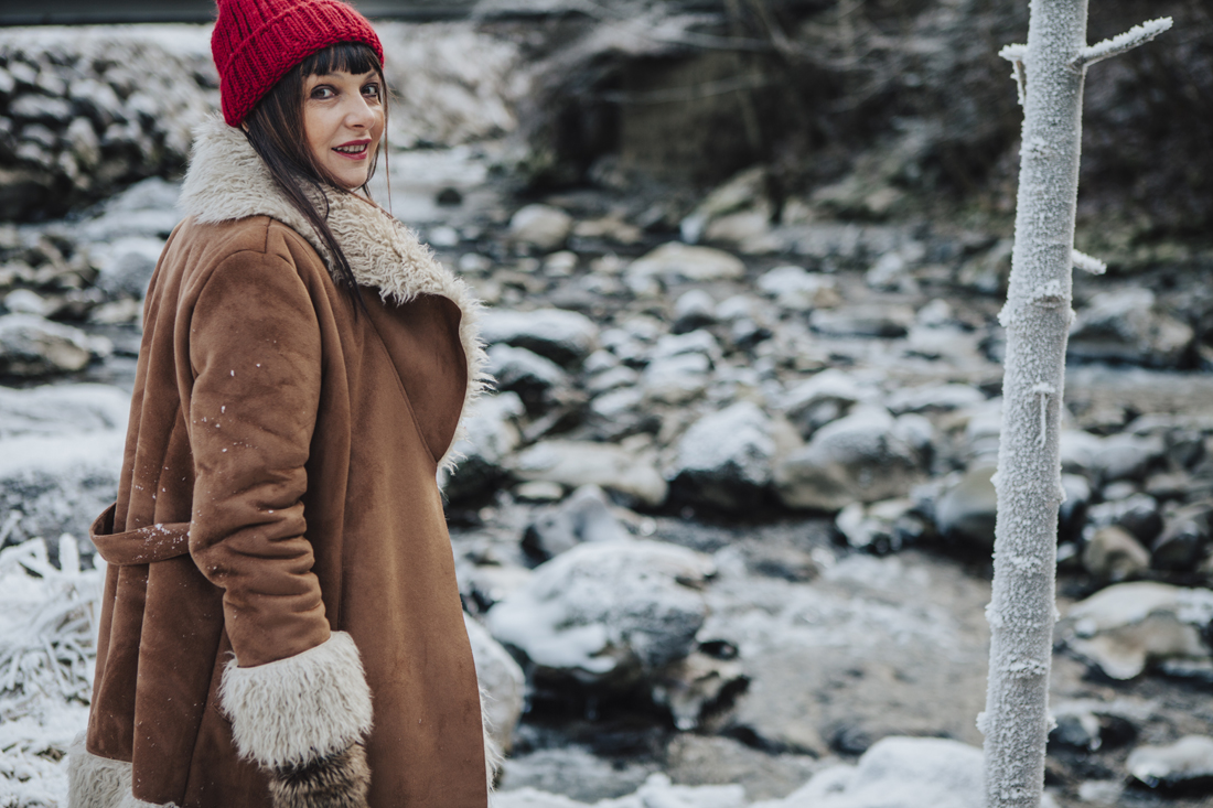 Shearling, Come vestirsi con stile quando fa molto freddo?, Sandra Bacci