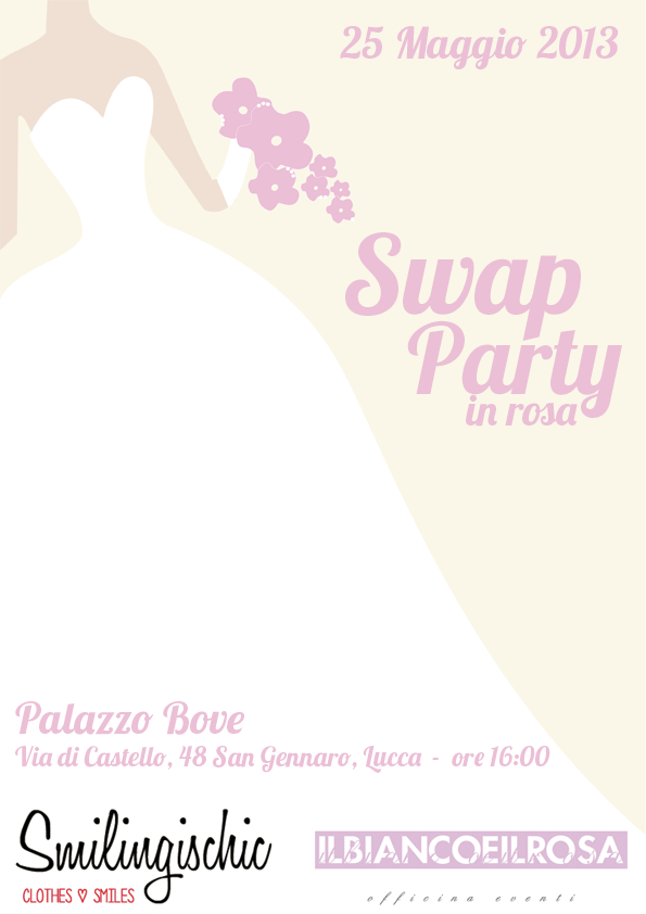 Smilingischic, Swap Party in rosa, fashion blog, Il bianco e il rosa, palazzo bove,