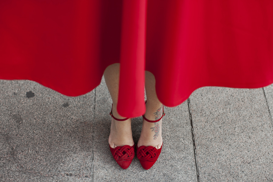 Smilingischic | Sodini Bijoux -1007,Red,  What is the color of joy,  Nora Scarpe di Lusso. 