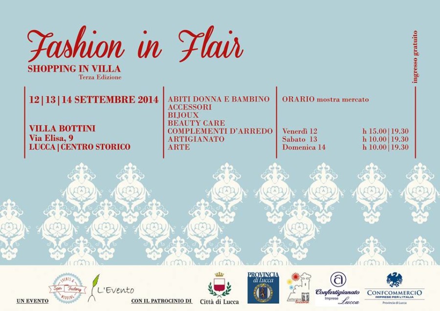 Smilingischic, Fashion in Flair Lucca, invito ufficiale 