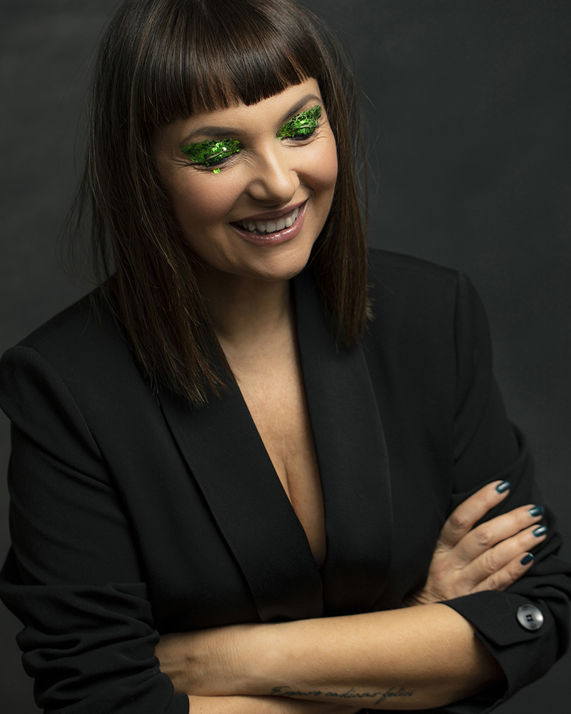 Sandra Bacci , makeup over 50
